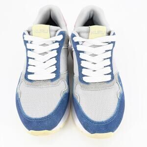 KURU Apogee Retro Sneaker Size 7 Plantar Fasciitis Support Blue Pink Grey NEW